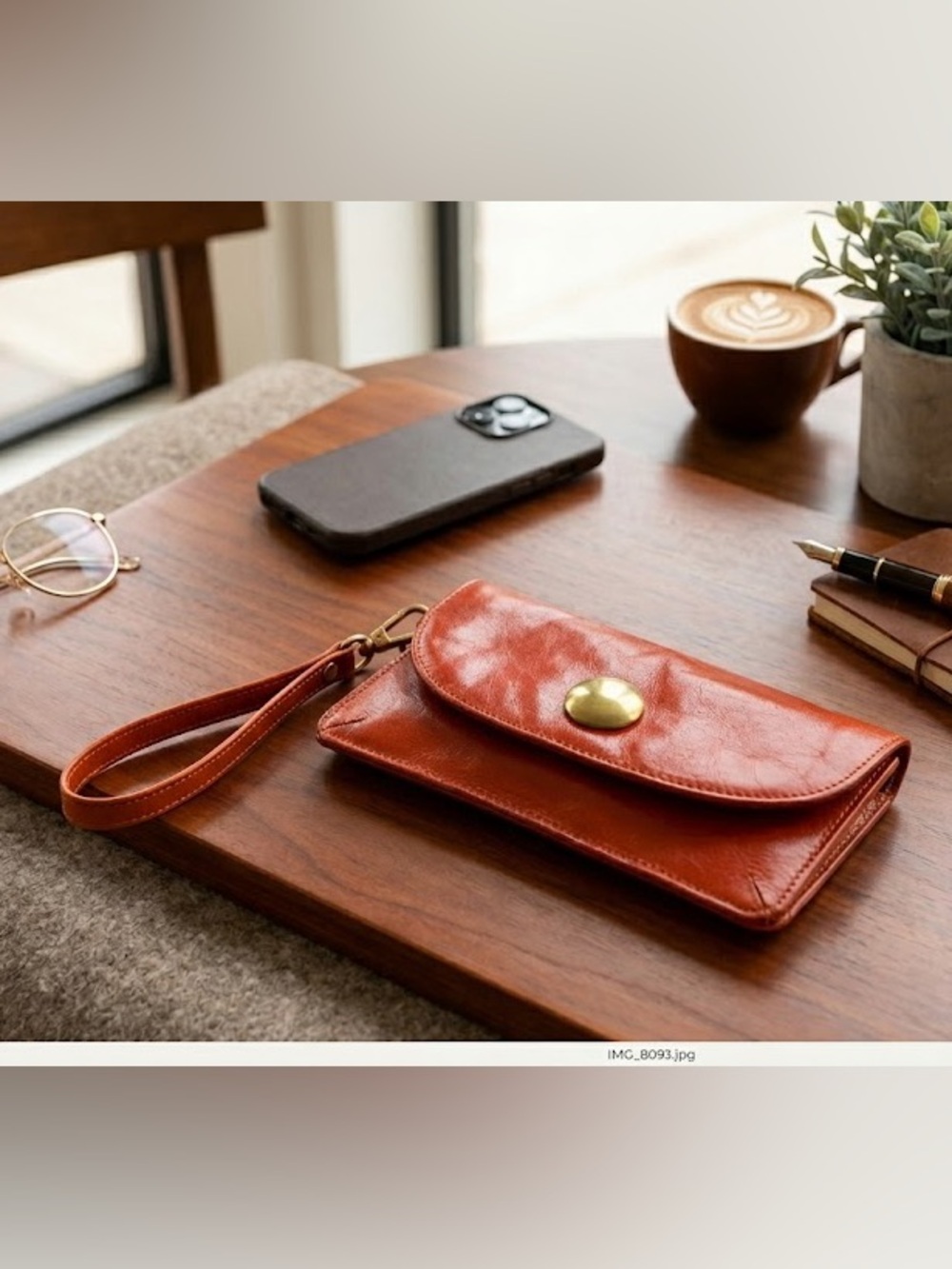 Genuine Leather Clutch / Wallet